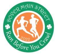 Dover Main Street's Run Before You Crawk 5k logo